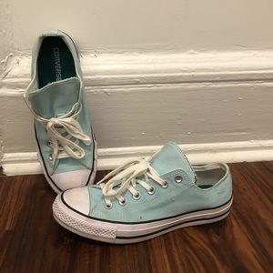 Baby blue converse